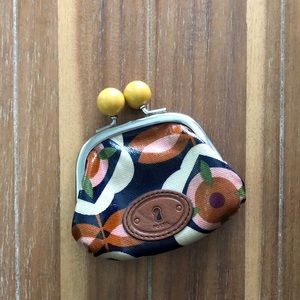 Vintage Fossil Keyper Coin Purse